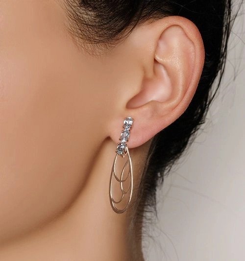 Серьги Magic Stones 02-2-804-0100-010 4,09гр. 