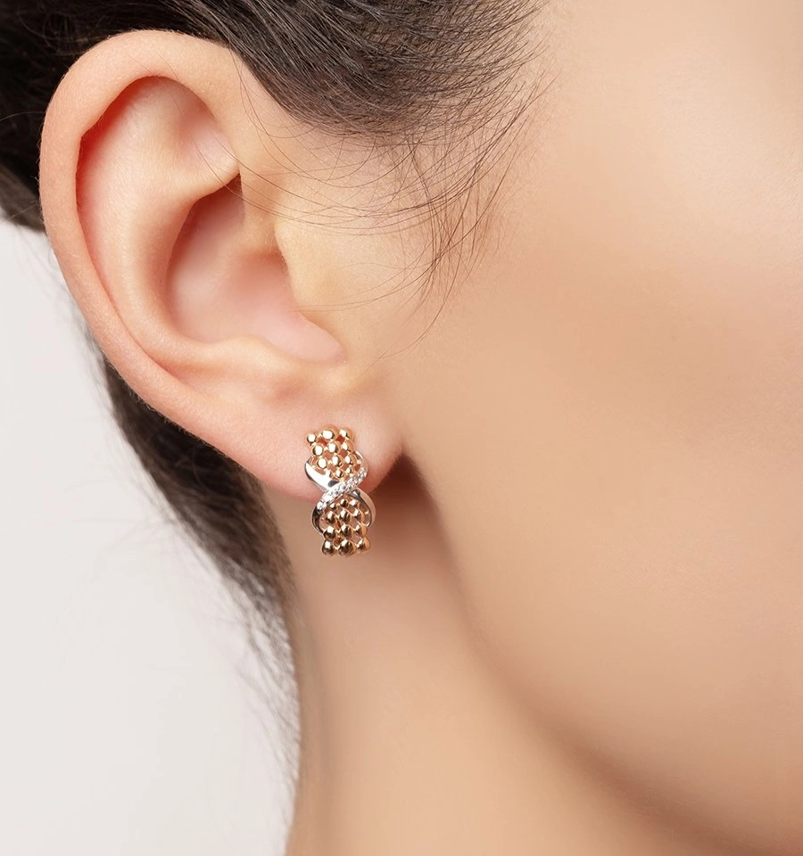 Серьги Династия 006932-1102 2,9гр. 