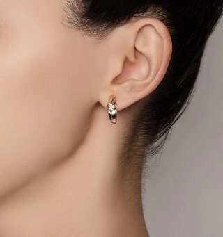 Серьги Mi Amor С156-120 2.71гр. 