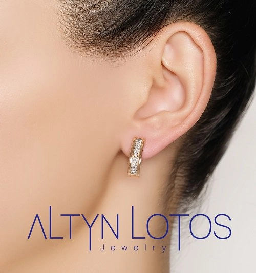 Серьги Imperial C1258/1-120 3,69гр. 