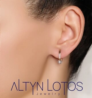 Серьги Imperial С1492-120 2.58гр. 