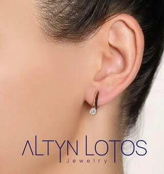 Серьги Imperial C2533-120 2,09гр. 