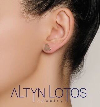 Серьги Atoll 22024 1,5гр. 