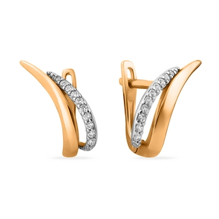 Серьги Санис 01-216404 2.56гр. 