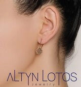 Серьги Atoll 20684а 1,7гр. 