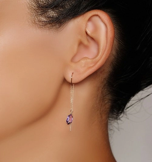 Серьги Magic Stones 02-2-258-0200-010 1,34гр. 