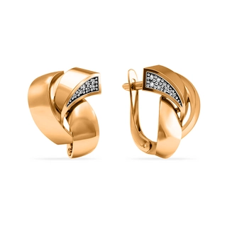 Серьги Санис 01-216437 3.69гр.  - фото 2