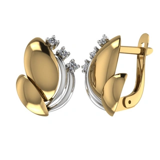 Серьги Санис 01-216312 3,04гр. 