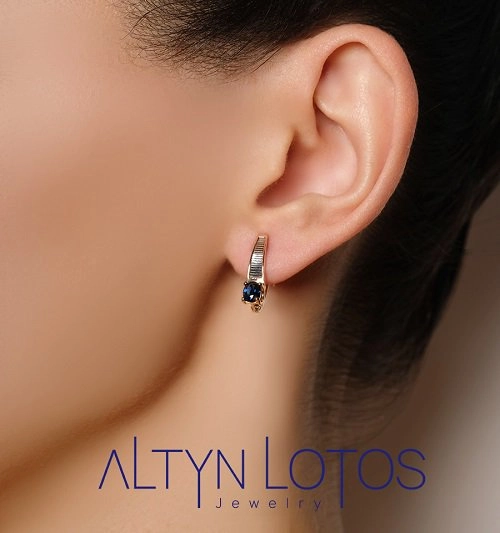 Серьги Imperial С0907-102 2,84гр. 