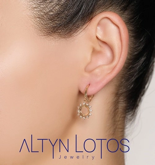 Серьги Imperial С1862-120 3,72гр. 