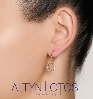 Серьги Imperial С1862-120 3,72гр. 