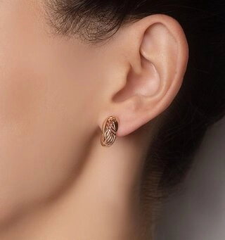 Серьги Династия 002472-1000 2.6гр. 