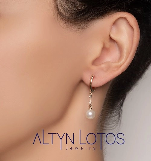 Серьги Кристалл NJ304 4,04гр. 