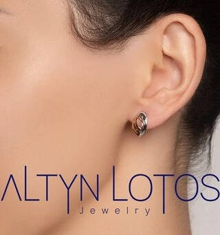 Серьги Кристалл NJ918 3,03гр. 