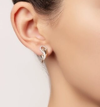 Серьги Династия 012892-1102 2,72гр. 