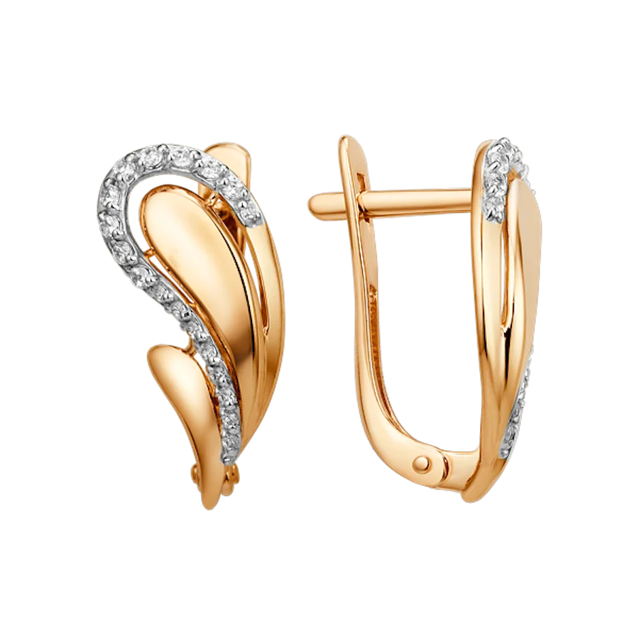 Серьги Династия 012892-1102 2,72гр.  - фото 2