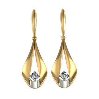 Серьги Санис 01-215456 3,92гр. 