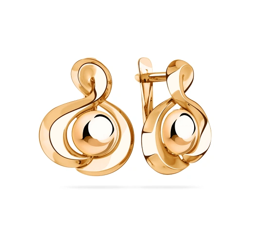 Серьги Санис 08-206850 2,72гр.  - фото 2