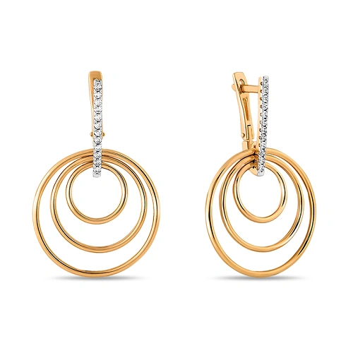 Серьги Санис 01-215524 5.17гр.  - фото 2