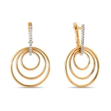 Серьги Санис 01-215524 5.17гр.  - фото 2