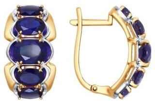 Серьги Sokolov 724565 4.8гр 