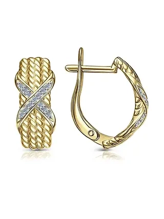 Серьги Veronika Jewelry С332-3038 3.79гр 