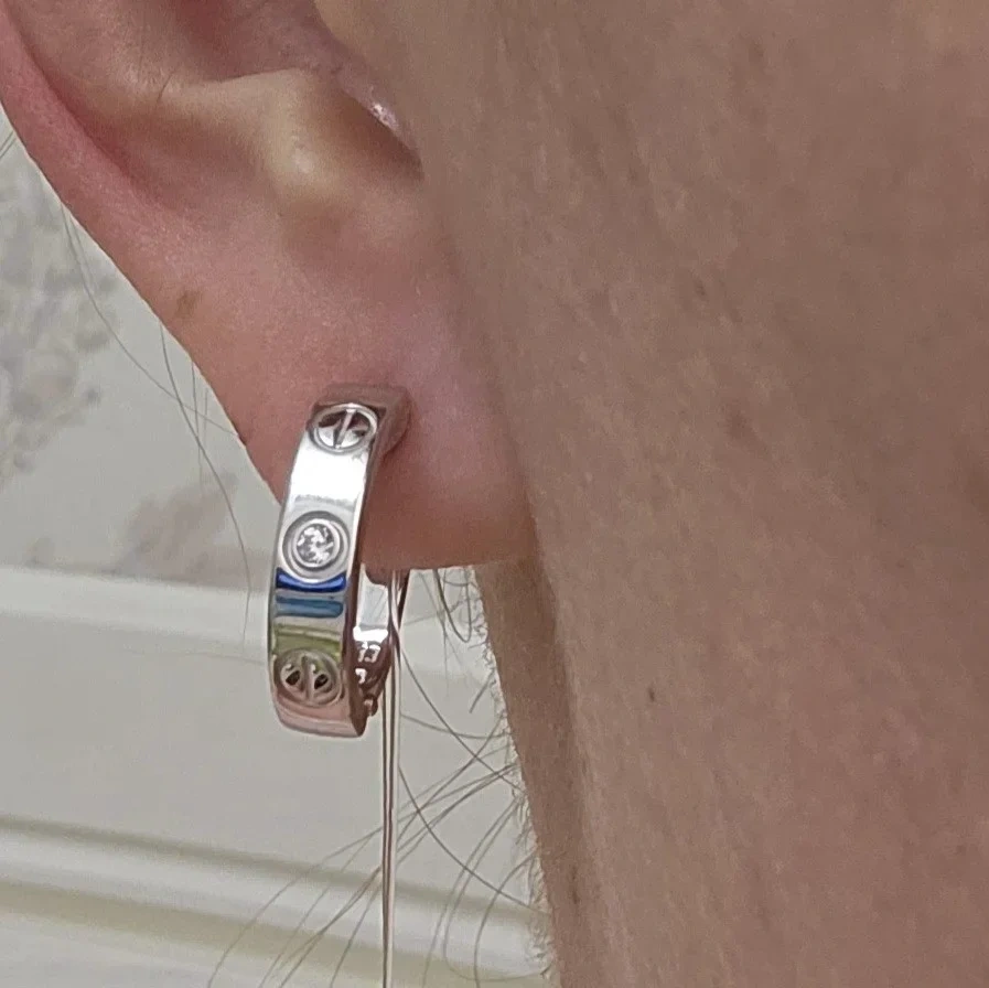 Серьги Deimantas 112926100 3,10гр.  - фото 3