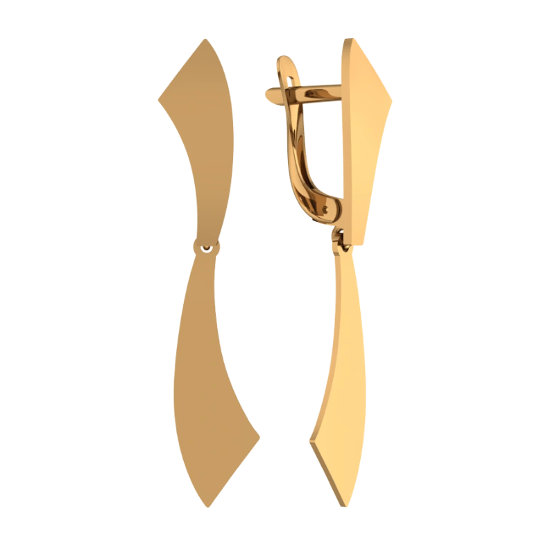 Серьги Санис 01-208023 2,85гр.  - фото 2