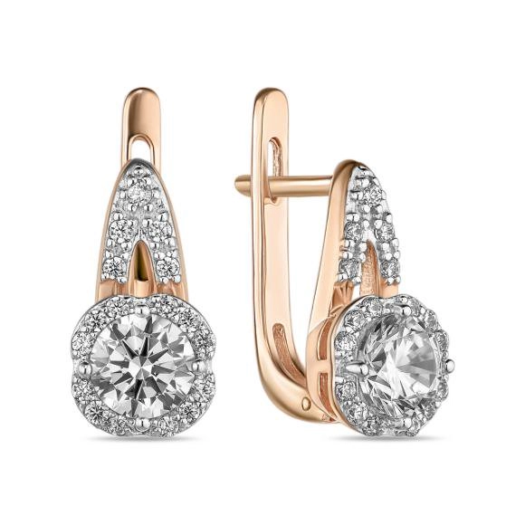 Серьги Лукас E01-Z-59544-Z 3,2гр.