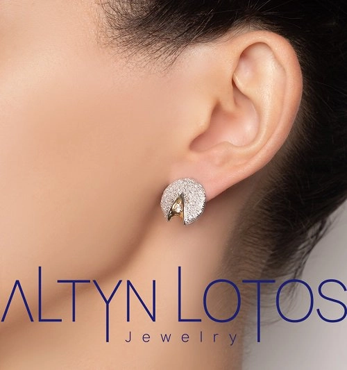 Серьги Кристалл NM691 6,88гр. 