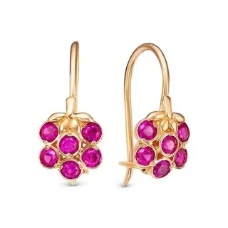 Серьги Goldos 143597 1.04гр