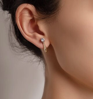 Серьги Русголдарт 2112517511 3,81гр. 