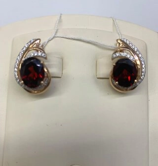 Серьги Platina 02-1373-00-210-1110-46№19 