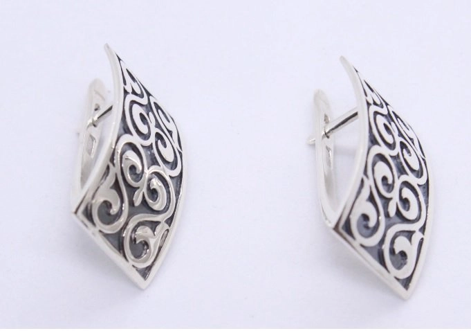 Серьги Кристалл-L С-05-43 4,8гр. 