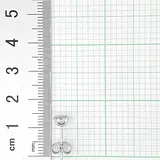 Серьги Goldos SDE1864W-B-14 1.2гр 
