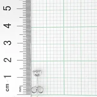 Серьги Goldos SDE1864W-B-14 1.2гр 