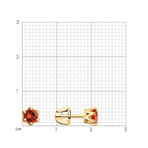 Серьги Sokolov 27630 1,80гр. 