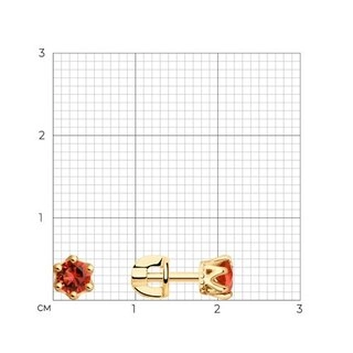 Серьги Sokolov 27630 1,80гр. 