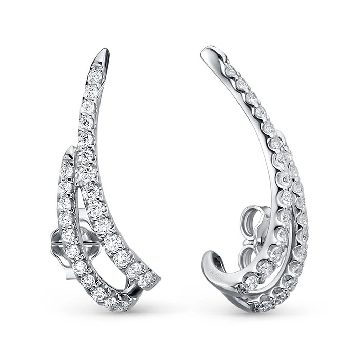 Серьги Family Jewelry С02394/Ag-680 3,3гр.