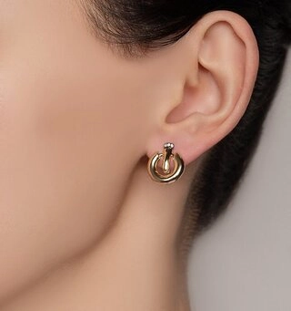 Серьги Кристалл NM134 3,57гр. 