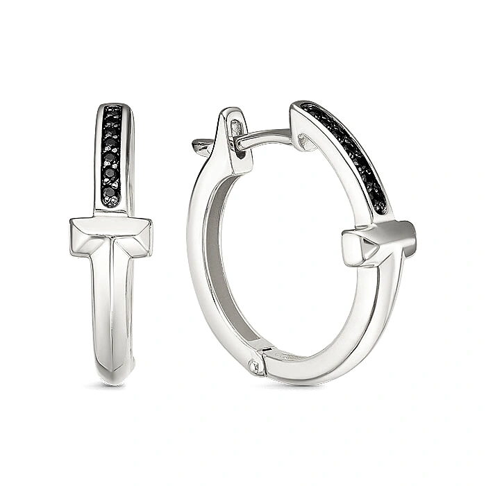 Серьги Family Jewelry С1347/Ag-607/1 4,5гр.