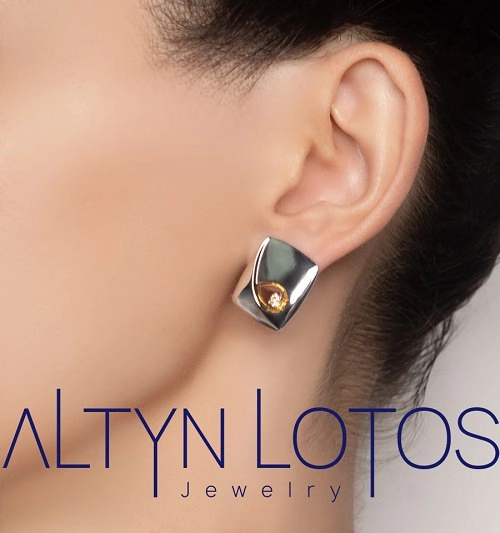 Серьги Кристалл NM692 8,51гр. 