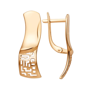 Серьги Династия 009312-1000 3,42гр.  - фото 2