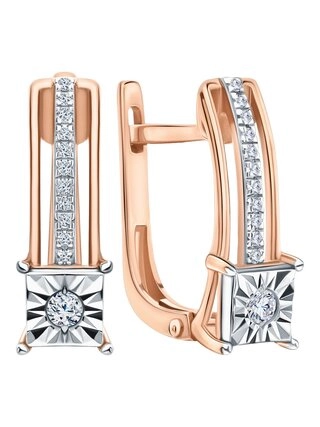 Серьги Александра кл3709а 2,90гр.