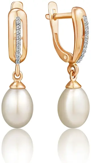 Серьги Dinastia 004402-1612 3,72гр 