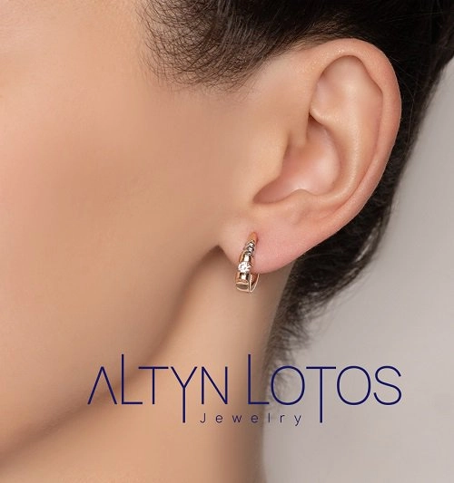 Серьги Кристалл N2913 3,56гр. 