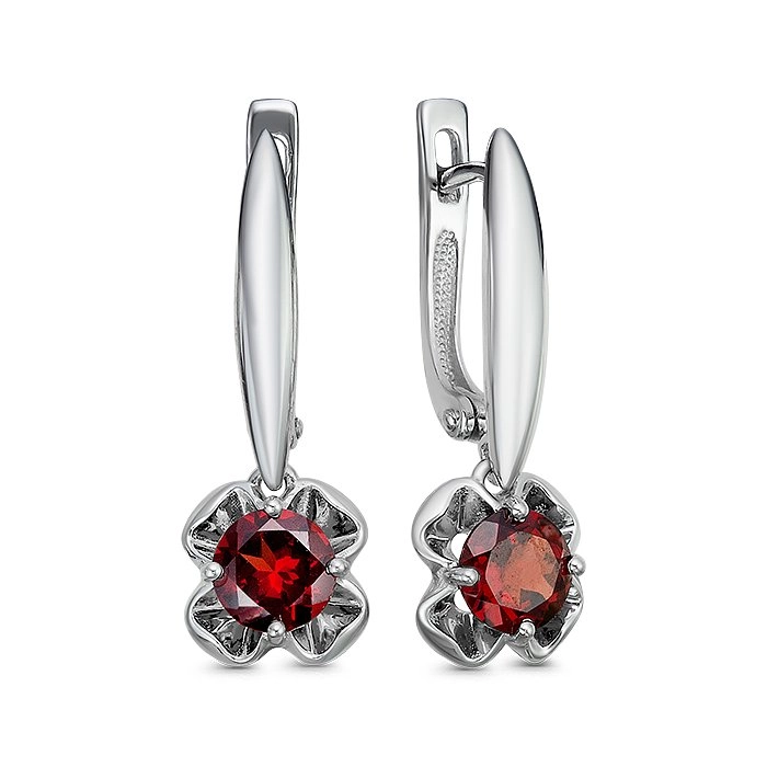 Серьги Family Jewelry С1262/Ag-607/11 3,6гр.