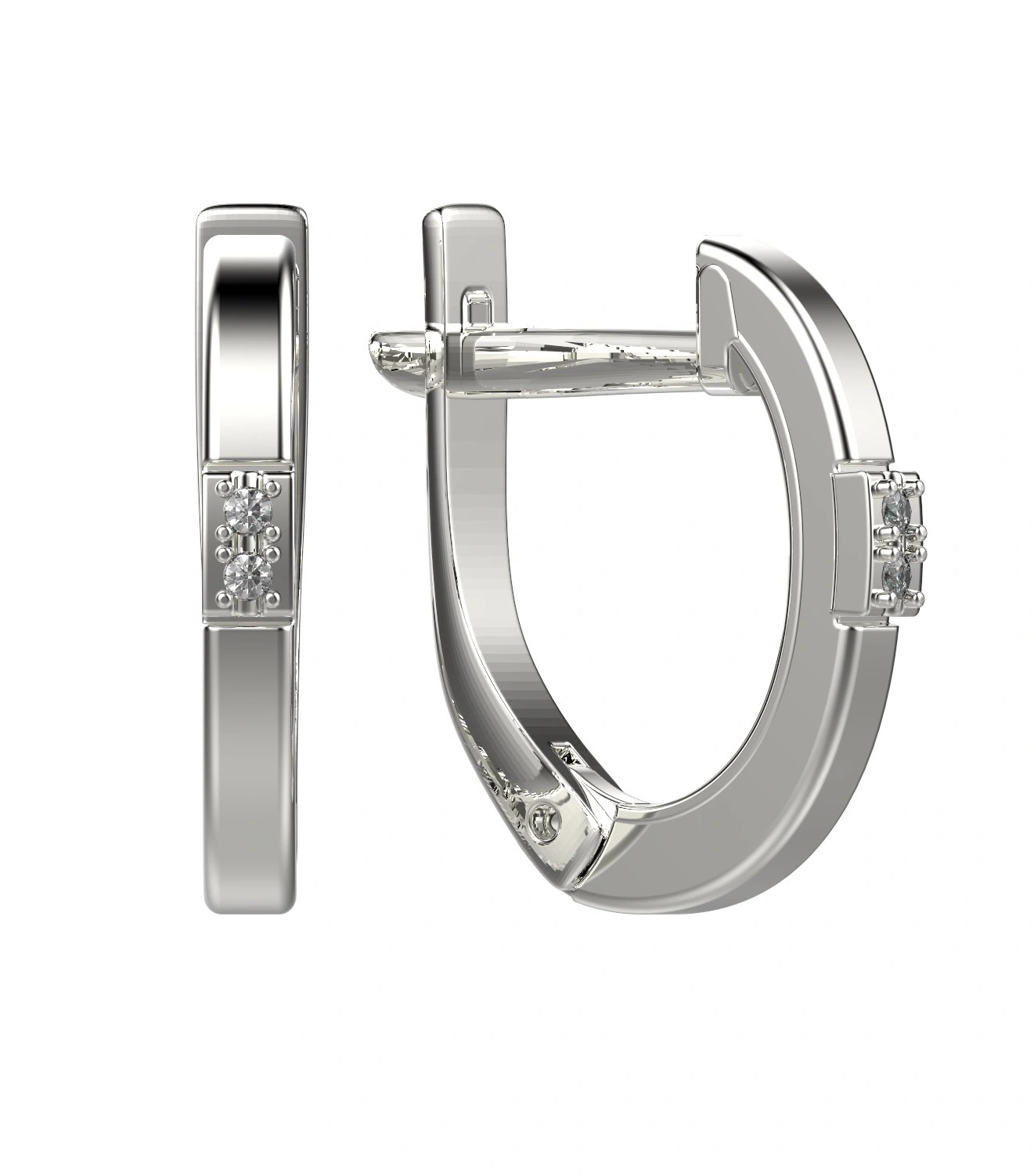 Серьги Family Jewelry С1661Ю/Ag-620 1,7гр.