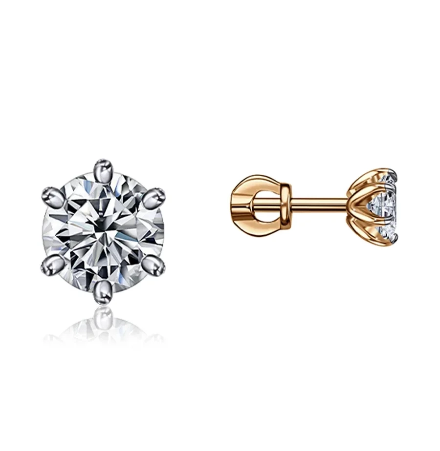 Серьги Veronika Jewelry С132-3785 0.85гр  - фото 2