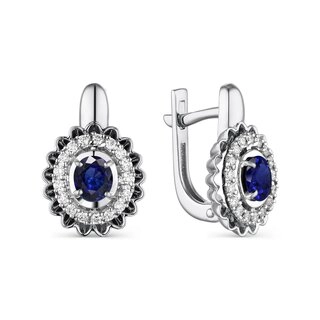 Серьги Алькор 02-3028_0ГТС-00 3,6гр. 